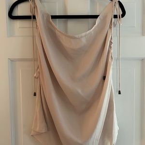 Free People - Champagne Satin Camisole Blouse